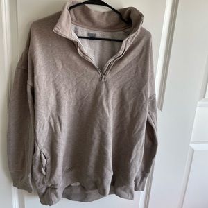 Aerie Quarter Zip Sweatshirt